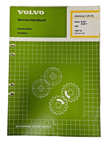 Volvo service handbuch - volvo, service-handbuch