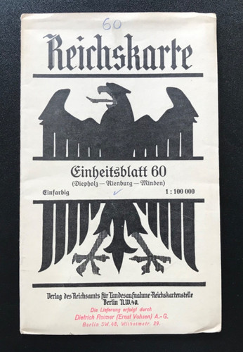 Reichskarte einheitsblatt - reichskarte,