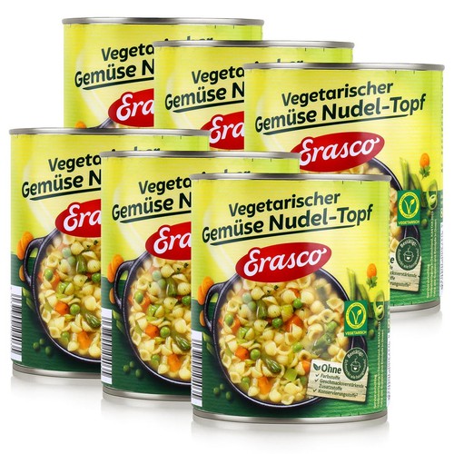 Erasco vegetarischer gemüse - vegetarischer,