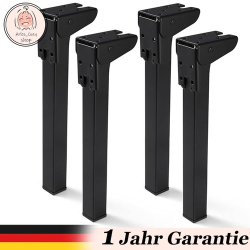 Faltbare tischbeine 55cm - 4x, 35-55cm
