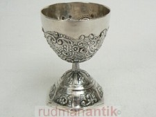 ADAM MANNS EIERBECHER SILBER
