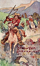 124/449 SAMMELBILD COWBOY INDIANER PFERDE AMERIKA WILDER WESTEN ?