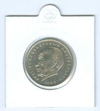 BRD  2 DM Konrad Adenauer  sehr schön  (Wählen Sie unter: 1969 - 1987 und DFGJ)