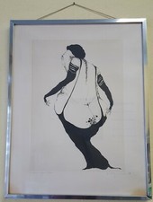 Gertrude Degenhardt, Litogr. handsigniert Titel „MADAME CHIQUE”