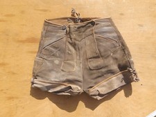 alte Lederhose bundweite 34