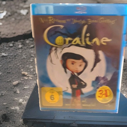 Coraline blu ray - coraline, (film)