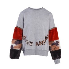 Desigual sweatshirt damen - sweatshirt, grau