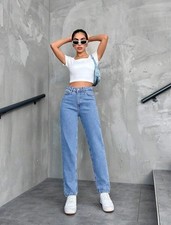 Damen Mom Jeans Stretch