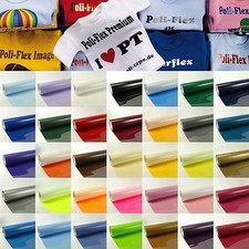 18,5€/m² POLI-FLEX PREMIUM FLEXFOLIE Meterware 30cm & 20cm Breit Plottfolie 