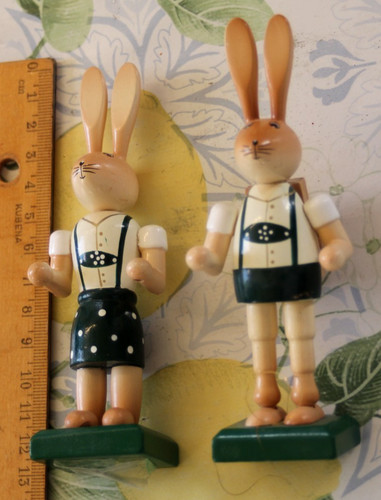 Ostern osterhase holz deko - ostern,