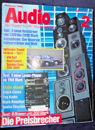 Audio accuphase e - audio, 2/90,accuphase