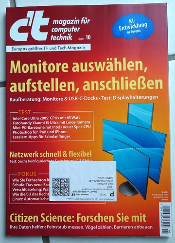 Magazin für computer - c't,