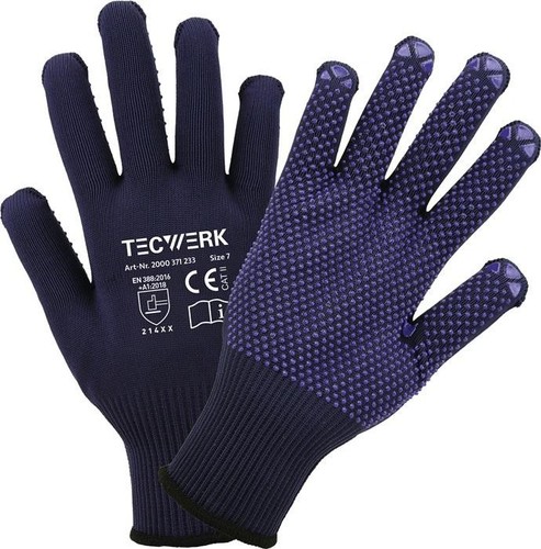 Stk tecwerk handschuhe - 12,