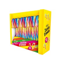 Bunte Zuckerstangen für den