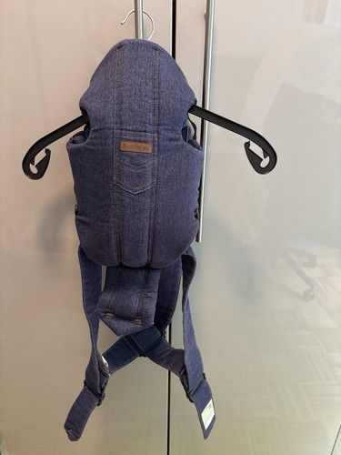 Babytrage mini babybjörn blau - babytrage,