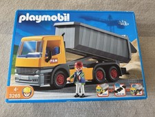 Playmobil Muldenkipper / Baustellenfahrzeug (Set 3265) mit Karton