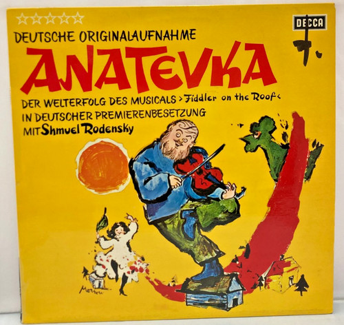 Anatevka fiddler on the - anatevka,