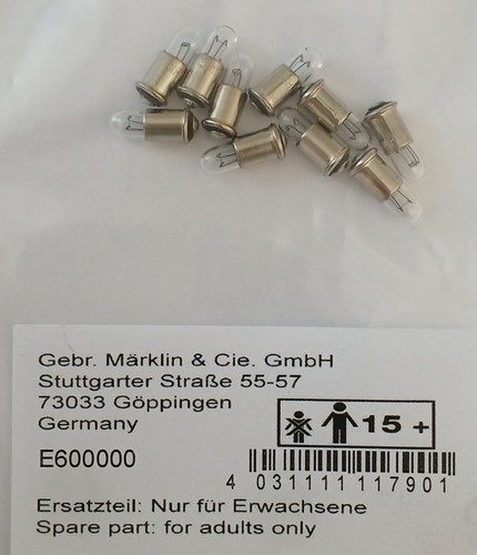 Märklin e600000 glühbirne - e600000,