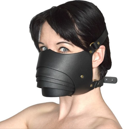 Cyber gothic maske - maske*, maulkorb