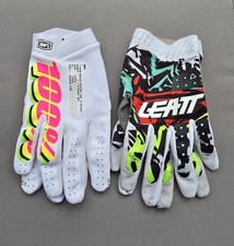 Fahrrad Handschuhe  100% LEATT Weiss  XL.