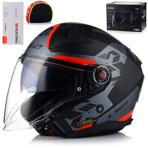 Motorradhelm jethelm ls2 - motorradhelm,