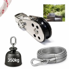 Seilrolle Flaschenzug bis