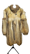 Handcrafted Modern Coyote Fur Coat