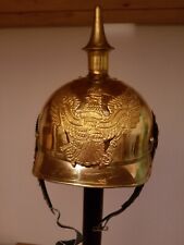 Antik Style Militaria Pickelhaube Retro Stahl Helm Pickelhelm Preussen Haube H15