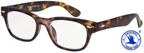 Damen lesebrille nerd mit etui - lesebrille,