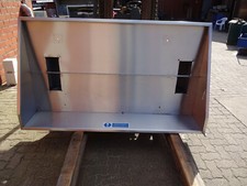 Edelstahl Abzugshaube Labor Werkstadt VA Wandhaube 196cm x 110cm ohne Motor 