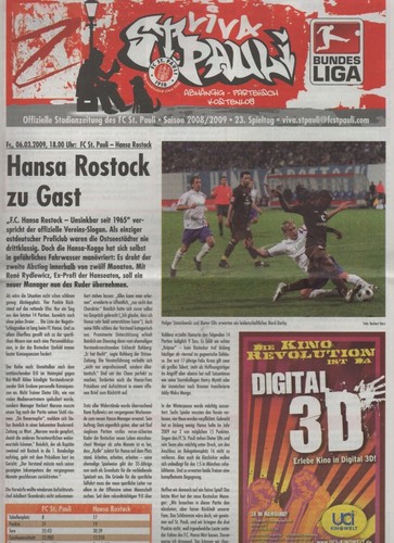Progr bundesliga 2008 - 2.bundesliga, 2008/09