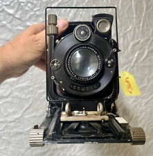 Voigtlander Voigtländer Bergheil 9x12 + Heliar 15cm 1:4.5 lens Obj. -VOIGTLÄNDER