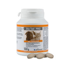 Dia Tab PRO Durchfall Verdauung Darmflora Immunsystem Hund Katze