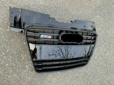 TTS Stil Glänzend Schwarz Grill Kühlergrill Frontgrill Für Audi TT 8J 2008-2014