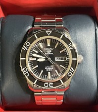 Seiko 5 Sports SNZH55K1 Automatik Uhr – Schwarzes Zifferblatt