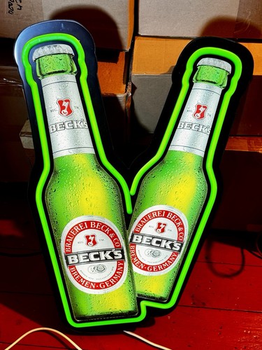 Beck neonschild leuchtschild - beck's,