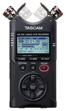 Tascam DR-40X Vierspur Digitalrecorder Stereo USB Interface Kondensator Mikrofon