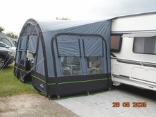 Vorzelt Wohnwagen gebraucht, Obelink Saba 360, grau