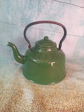 alte emaillierte Teekanne