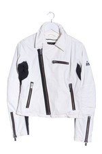 SOS Outdoorjacke Damen Jacke Gr. DE 34 weiß-schwarz Casual-Look