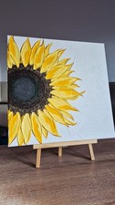 Handgemaltes Bild "Sonnenblume". Handmade Painting "Sunflower"