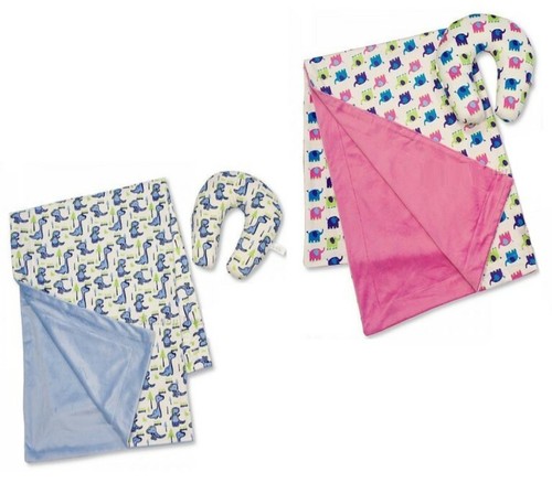 Babydecke mit nackenkissen - babydecke,