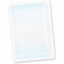 Wertpapier Briefpapier 50 Blatt  für Zertifikate Urkunden Auszeichnungen