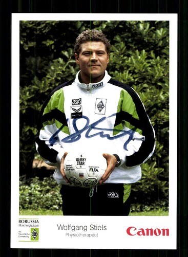 Wolfgang stiels autogrammkarte - wolfgang,