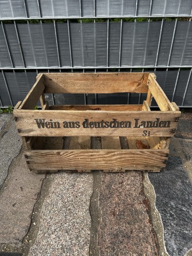Holzkiste für weinflaschen - holzkiste,
