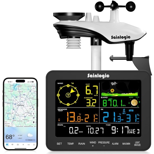 Wetterstation wlan smart - wetterstation, mit