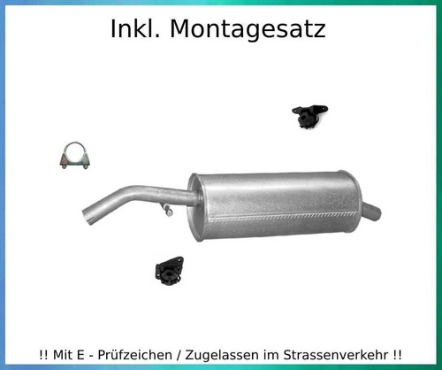 Endschalldämpfer für citroen - für,