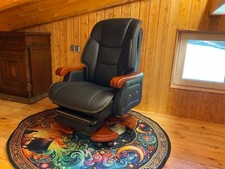 schreibtisch stuhl luxus leder