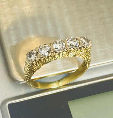 Antik schmuck gold - 585, ring