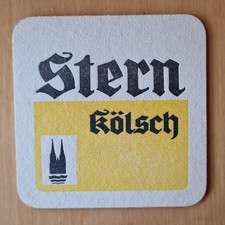 * ALTER BIERDECKEL * STERN KÖLSCH BRAUEREI KÖLN MARIE LUISE NIKUTA GEDICHT